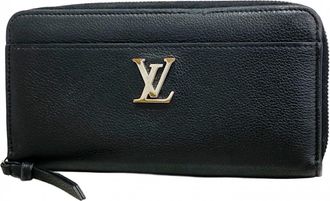 Louis Vuitton Noir Long Wallet (Bi-Fold) (Pre-Owned)
