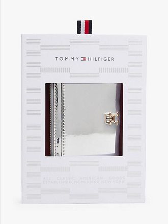 Tommy Hilfiger Tarjetero metalizado