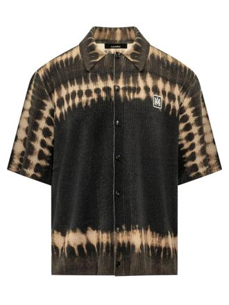 Amiri Black Relaxed Tie-Dye Shirt