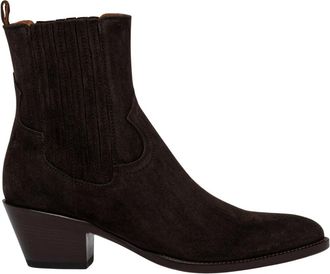 Buttero Annie Enkellaars - Dames - Cowboylaarzen - Bruin - 37 EU - Leer - Schoenen