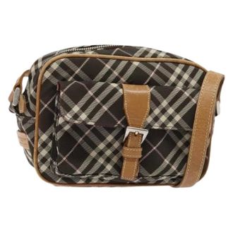 Burberry Pre-owned Canvas Schoudertas - Dames - Pre-owned - Veelkleurig - Maat: ONE Size