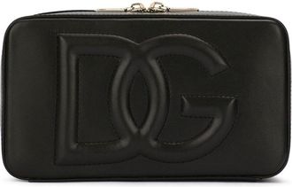 Dolce & Gabbana Dg Logo Leather Camera Bag