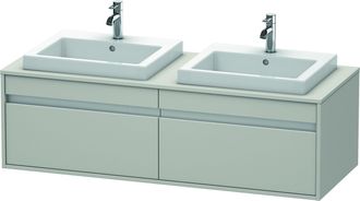 Duravit Mueble Bajo Lavabo Ketho 550x1400x426mm Hormig&oacute;n