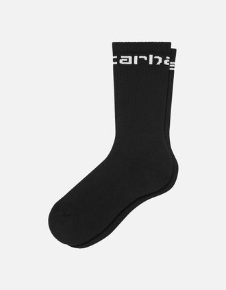 Carhartt Work in Progress Mens Carhartt WIP Carhartt Socks Black/White - Size: 16/14.5/8/15/8.5/15.5/9/13/13.5/14/6.5/7/7.5/11.5/5/12/5.5/12.5/6/3.5/3/10.5/4/11/4.5/2.5/9.5/10