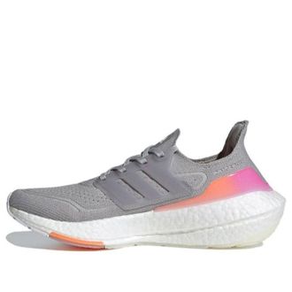 adidas (WMNS) adidas Ultraboost 21 Grey Screaming Orange FY0397