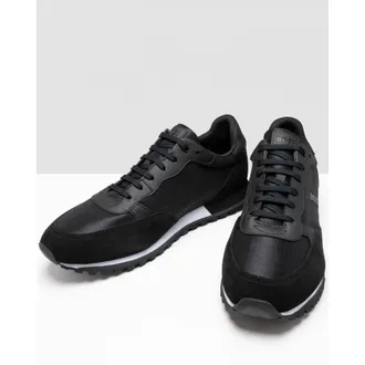 HUGO BOSS Mens Parkour Trainers - Black Textile - Size UK 6