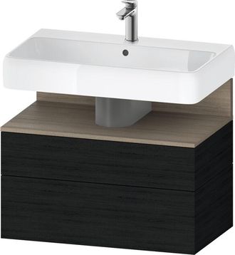 Duravit Qatego Mueble Bajo Lavabo, 1 Extra&iacute;ble Y 1 Caj&oacute;n, - Duravit