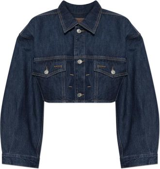 Diesel Denim Jassen - Dames - Spijkerjassen - Blauw - S - Denim - Jassen