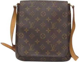 Louis Vuitton Pre-owned Musette Salsa Short Strap - Dames - Vintage Schoudertas - Bruin - ONE Size - Vintage