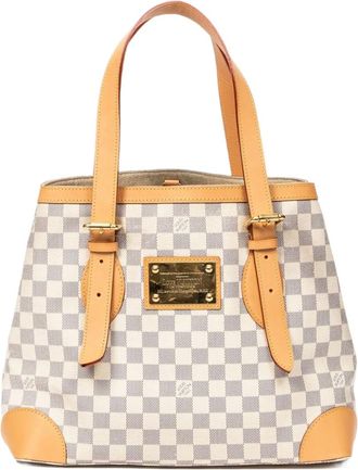 Louis Vuitton Borsa tote Hampstead MM - Bianco