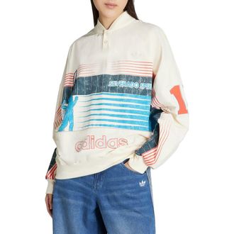 adidas Silverado Spike Sweatshirt in Cream White at Nordstrom, Size Medium