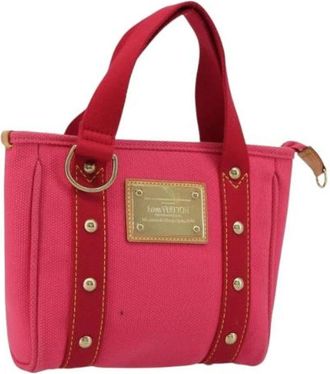 Louis Vuitton Pre-owned Hand Bag - Dames - Vintage Handtas - Roze - ONE Size - Leer - Vintage