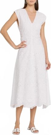 Veronica Beard Aven Dress In White