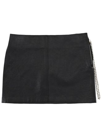 Alexander Wang Alexander Wang Leder-Minirock