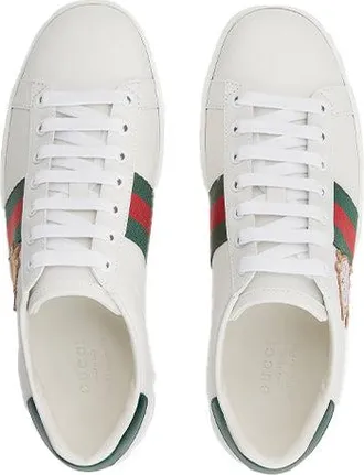 Gucci (WMNS) Doraemon x Gucci Ace Ivory Devil Patch 655031-0FIU0-9091