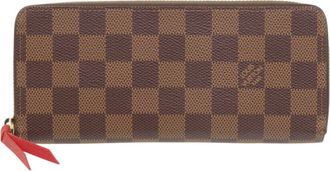 Louis Vuitton Brown Cerise Damier Canvas Damier Canvas Long Wallet (Bi-Fold) (Pre-Owned)