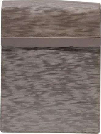 Louis Vuitton Ramatuelle Brown Leather Shoulder Bag (Pre-Owned)