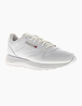 Reebok Womens Reebok Womens Trainers Classic Leather Sp Vegan Lace Up white UK Size - Size: 2.5