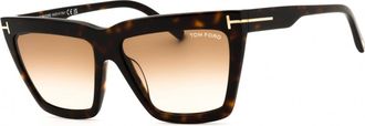 Tom Ford FT1110 52F Dark Havana/Brown Gradient