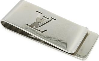 Louis Vuitton Silver Stainless Steel Money Clip (Pre-Owned)