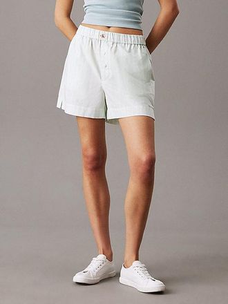 Calvin Klein Shorts Tipo B&oacute;xer De Popel&iacute;n De Algod&oacute;n