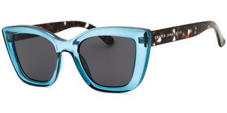 Draper James DJ9013 400 Womens Sunglasses Blue Size 52
