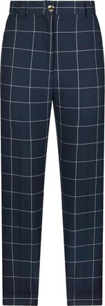 Liu Jo Pantaloni a quadri - Blu