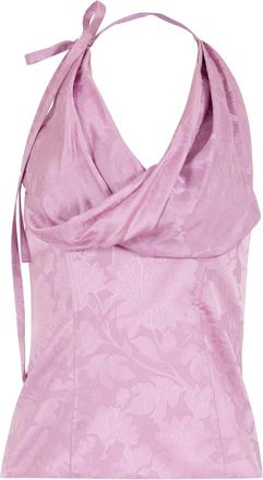 Rosie Assoulin Top Swoop There It Is - Rosa