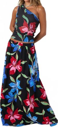 O'Neill Lindon Floral Skirt In Black
