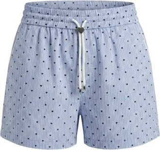 Le Superbe Womens Prep Love Boxer Short In Hearts/stripes