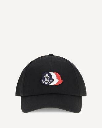 Moncler Baseball Cap with tricolour logo Male UNI