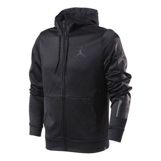 Air Jordan Casual Sports Hooded Jacket Black 861468-010
