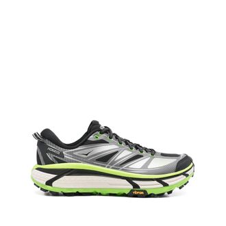 Hoka One One Schoenen, Heren, Veelkleurig, 43 1/2 EU, Zwarte Chunky Sneaker met Vetersluiting