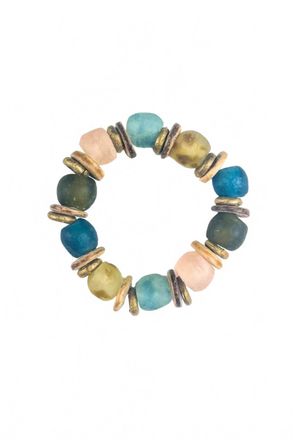 Twine & Twig Womens Intricate Stack Bracelet In Canyon