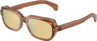 Moncler ME6008 SUNTRAP 3017F9 Mens Sunglasses Brown Size 55