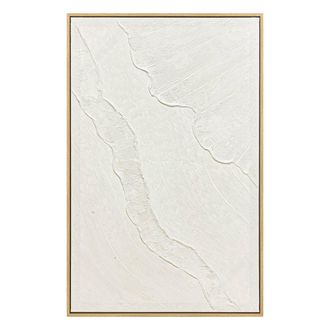 Atmosphera Atmosphera - Kohana Bianco 3d Appeso Alla Parete 116x75cm Cr&eacute;ateur DInt&eacute;rieur