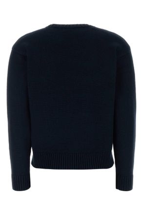 Lauren Ralph Lauren Dog Intarsia Cotton Sweater - Navy