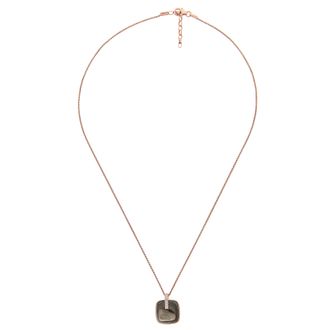 Orphelia Larina Dames 925 Sterling Zilveren Ketting met Hanger - Roze ZH-7227