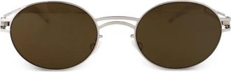 Mykita Occhiali da sole Dada tondi - Grigio