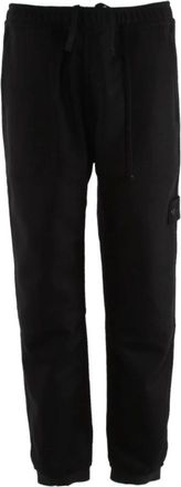 Stone Island Heren, Broeken, Zwart, Maat: W30 Wol