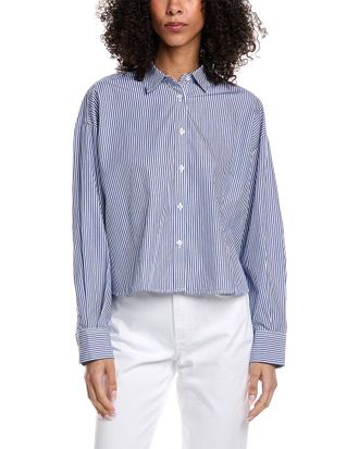 7 For All Mankind Cropped Shirt