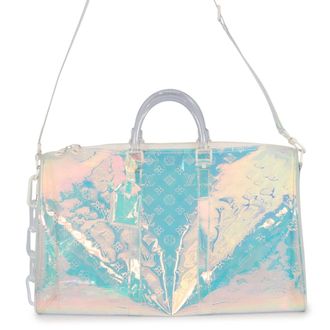 Louis Vuitton Monogram Clear Boston Bag (Pre-Owned)