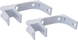 Hhg Nunca Usado] Juego De 2 Soportes De Techo Para Toldo Hhg 543 E49, Soporte De Pared Adaptador De Montaje En Techo