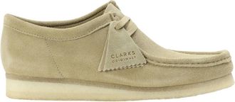 Clarks Maple Wallabee Suede Schoenen - Heren - Veterschoenen - Beige - 36 EU - Su&egrave;de - Schoenen