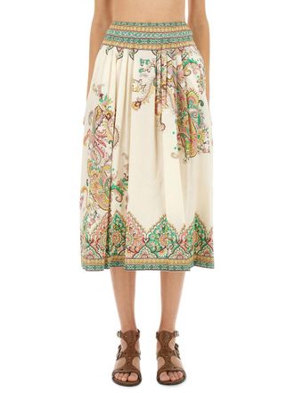 Etro Paisley Print Skirt - Multicolor