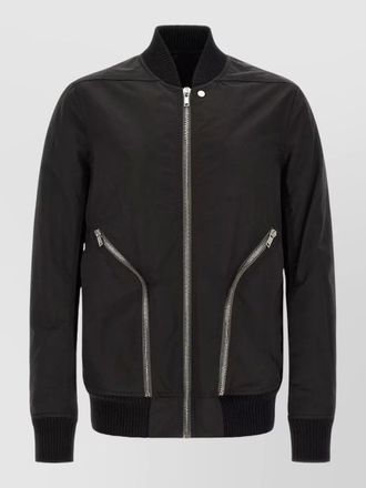 Rick Owens nylon cotton bomber jacket
