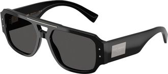 Dolce & Gabbana DG4482F Asian Fit 501/87 Mens Sunglasses Black Size 57