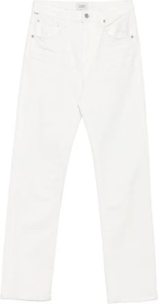 Citizens Of Humanity Jeans con applicazione logo - Bianco