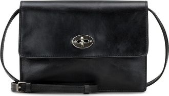Patricia Nash Livana C/B - Rev Lanza Cross Body Womens Handbags Black, Faux Suede/Leather/Suede