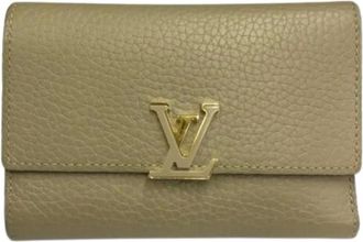 Louis Vuitton Pre-owned Wallets, female, Beige, Size: ONE SIZE Pre-owned Vintage Wallet